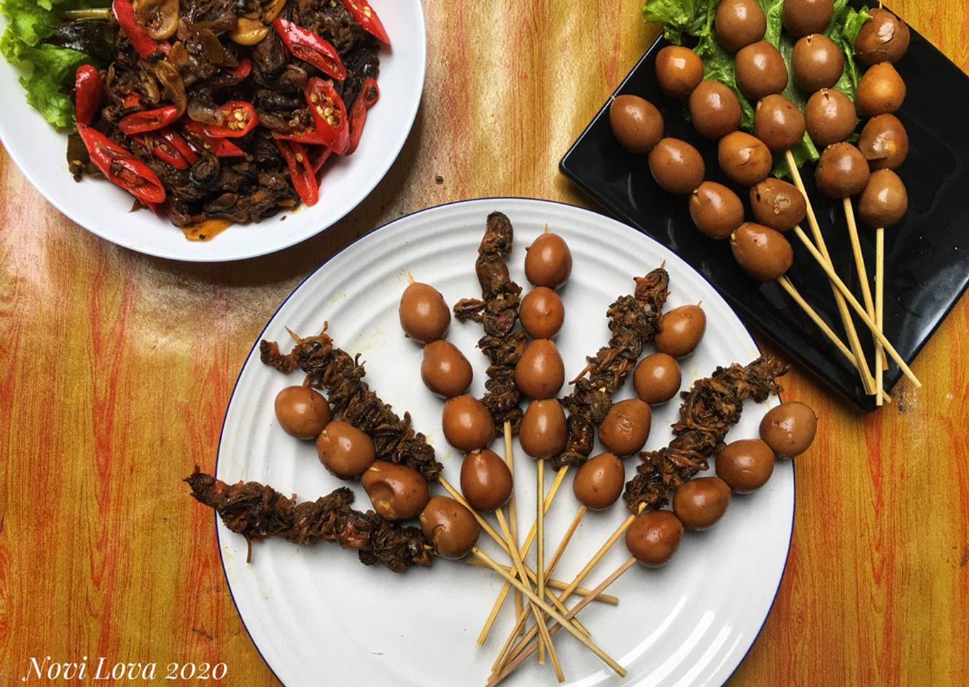 Sate Kerang Manis Pedas Favoritku