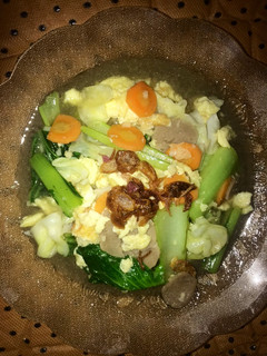 Foto resep Capcay kuah baso telor