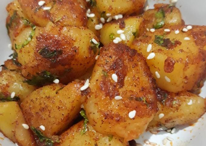 Resep Kentang Rebus (Potato wedges) oleh Sari - Cookpad