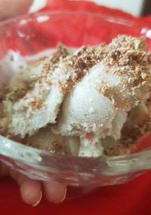 A picture of Banana ice cream.