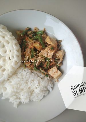 Foto resep Gado- gado si 'mpok