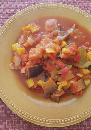 Una foto de Vegetales guisados