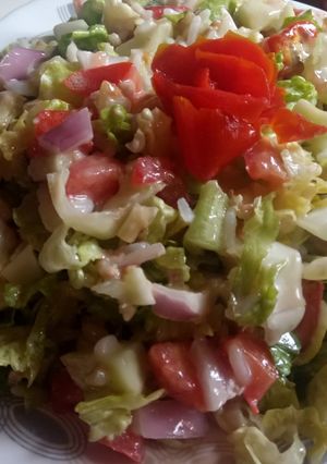 صورة لوصفة سلطة 🥗 على طريقتي