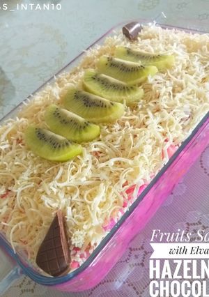 Foto resep Fruits Salad w/ Hazelnut Chocolate