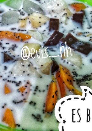 Foto resep Es buah susu UHT