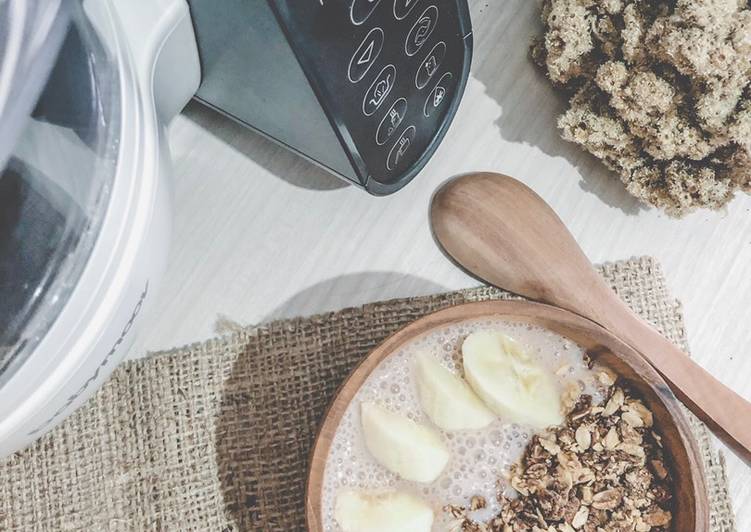Resep Banana Smoothie Bowl, Lezat Sekali