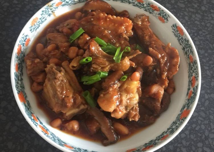 My Grandma Love This Baked bean chicken with mushroom