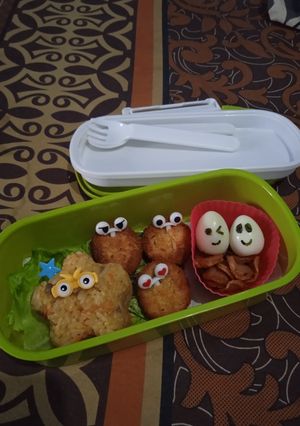Foto resep Nasi goreng (bekal sekolah)