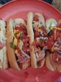 Hot dogs al estilo chilangense.😊