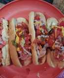 Hot dogs al estilo chilangense.😊
