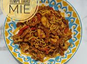 Gambar mie kering pedas manis