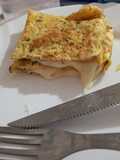 Omelette de queso (tortilla francesa con queso)