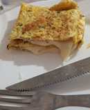 Omelette de queso (tortilla francesa con queso)