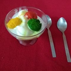 A picture of Rasgulla surprise.