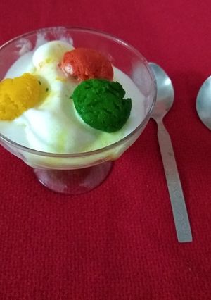 A picture of Rasgulla surprise.