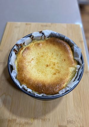 Una foto de Tarta de queso de la Viña