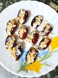 Sweet Curd Stuffed Dates