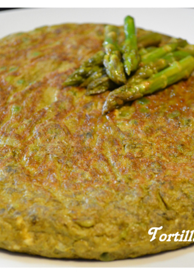 Una foto de Tortilla de verduras. (Thermomix)