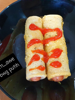 Foto resep Roti Tawar Sosis Bawang Putih