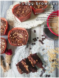 Foto resep Fudgy brownies