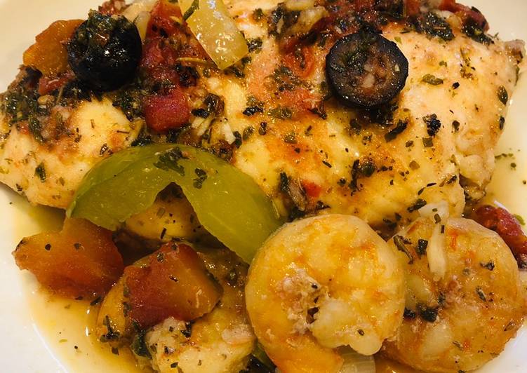 Tasty And Delicious of Baked Seafood 🍤 Italiano