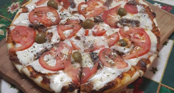 Pizza Casera Con La Masa Perfecta