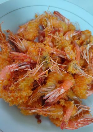 Foto resep Udang tepung krenyes