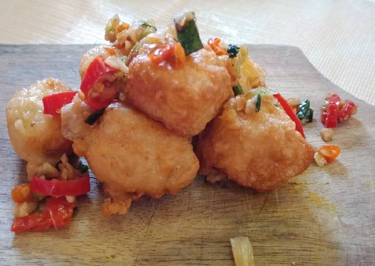 Tahu crispy cabe garam