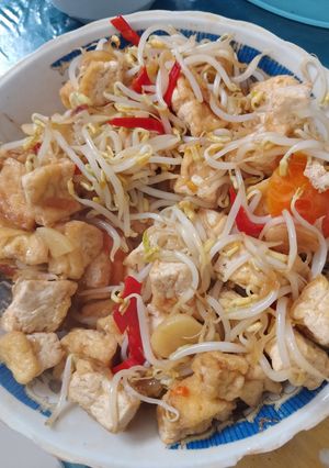 Foto resep Tumis Kecambah dan Tahu