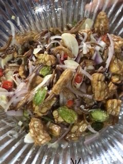 Gambar Sambal Matah Petai Tempe