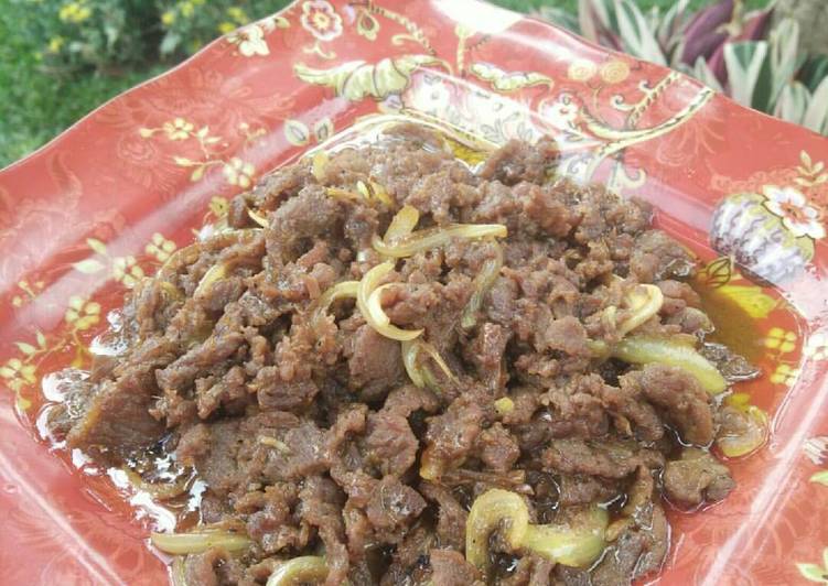 Beef teriyaki ala hokben