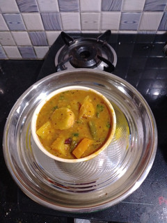 * எழு கறி புளி கூட்டு*(7 vegetaables koottu recipe in tamil) செய்முறை முக்கிய புகைப்படம்