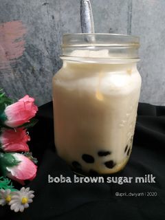 Foto resep Brown sugar boba milk