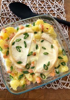Une photo de ☆Tartiflette Légère au Saumon Fumé☆