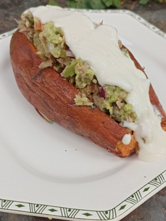 Una foto de Batata rellena
