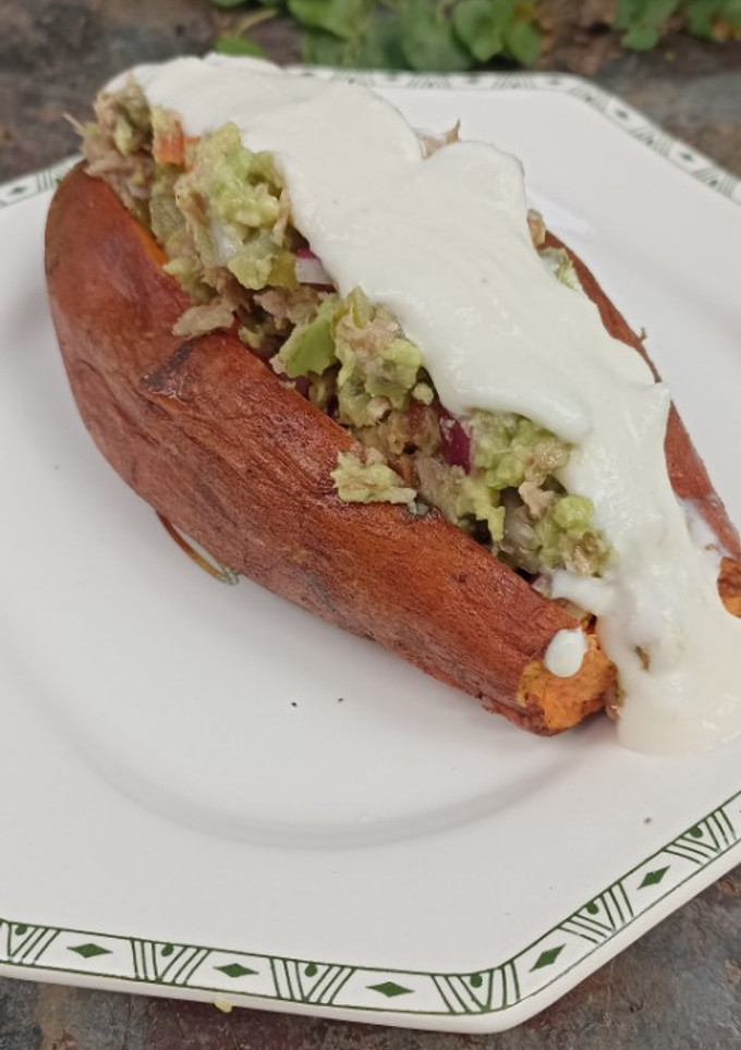 Una foto de Batata rellena