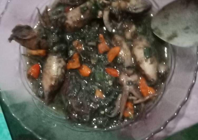 Cumi hitam pedas