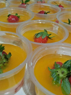 Foto resep Pudding susu jeruk