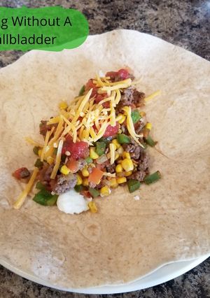 A picture of Mexican Breakfast Burrito.