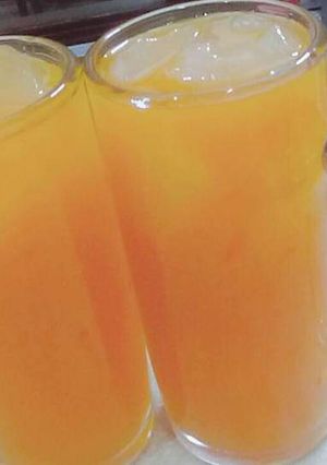 A picture of Mango juice.