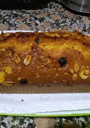 Una foto de Budín de coco y chocolate