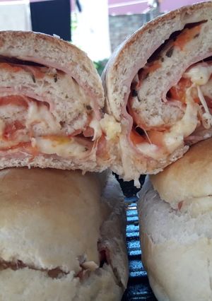 Una foto de Pan relleno🍞