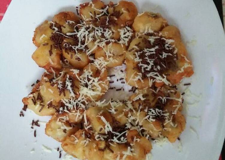 Pisang Goreng Meses Keju