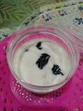 Overnight oatmeal kurma kismis
