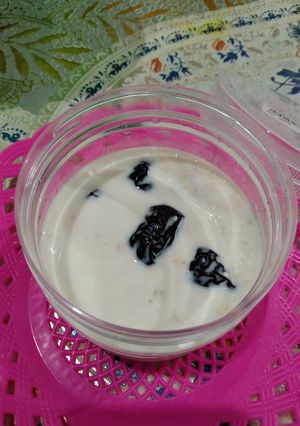 Foto resep Overnight oatmeal kurma kismis