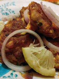 A picture of Fish Egg Kabab.