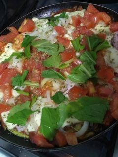 Foto de Pizza de abobrinha (Courgette) Low carb