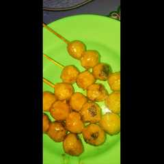 A picture of Pentol bakar.