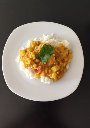 Une photo de Curry de chou fleur