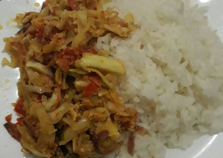 Easiest Way to Make Any-night-of-the-week Cabbage mayai